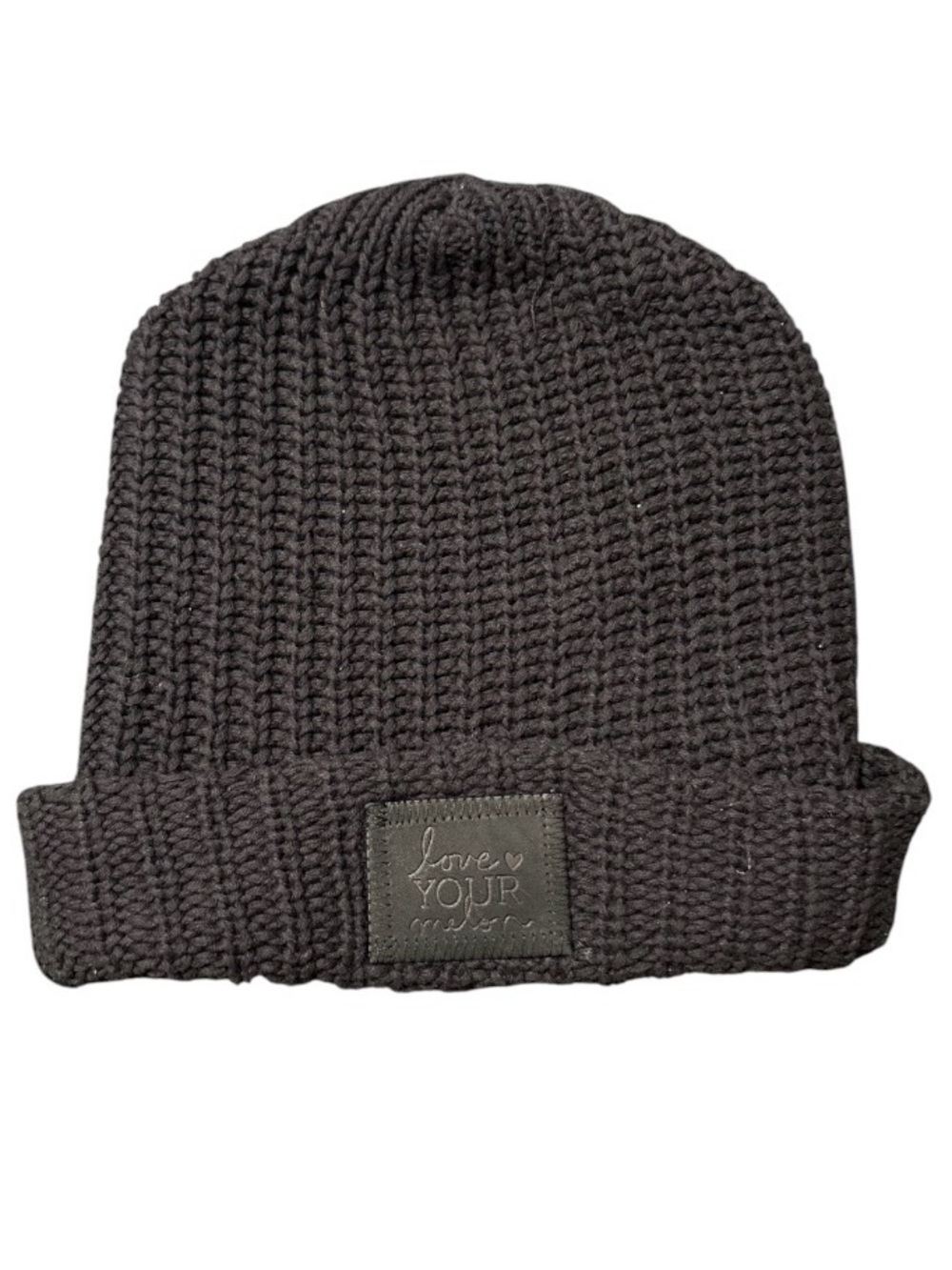 Love Your Melon Black Knit Beanie NEW!